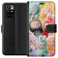Pikkukuva 1 / 3: Xiaomi Redmi 10 Lompakkokotelo Labubu Luonnos Tyyli