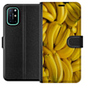 Miniatyrbillede 1 af 3: OnePlus 8T Tegnebogsetui Banan mønster