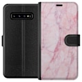 Pikkukuva 1 / 3: Samsung Galaxy S10 Lompakkokotelo Marmori