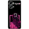 Pikkukuva 1 / 3: OnePlus Nord 2T Läpinäkyvä kuori Squid Game Teema Suosittu Sarja Motiivi Graafinen Ikoninen Suunnittelu Aasialainen Popkulttuuri Jännitys Draama