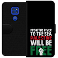Miniatyrbilde 1 av 3: Motorola Moto G9 Play Lommeboketui Fri Palestina