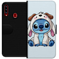 Pikkukuva 1 / 3: Samsung Galaxy A20s Lompakkokotelo Stitch Koirapuku Lilo & Stitch Disney Hauska Design Sininen Avaruusolento Sarjakuva Hahmo Suosittu Lapsille Suositt
