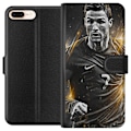 Miniatyrbillede 1 af 3: Apple iPhone 8 Plus Tegnebogsetui Cristiano Ronaldo
