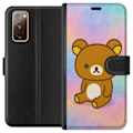 Miniatyrbillede 1 af 3: Samsung Galaxy S20 FE Tegnebogsetui Kawaii Sanrio Rilakkuma