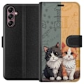 Miniatyrbilde 1 av 3: Samsung Galaxy A14 5G Lommeboketui Katter
