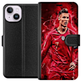 Pikkukuva 1 / 3: Apple iPhone 15 Lompakkokotelo Ronaldon Taidot - CR7 Suunnitte