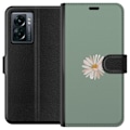 Miniatyrbillede 1 af 3: OnePlus Nord N300 Tegnebogsetui Grøn Minimalblomst - stilfuld