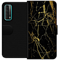 Miniatyrbillede 1 af 3: Huawei P smart 2021 Tegnebogsetui Marmelade
