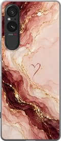 Kompatibelt Mobildeksel til Sony Xperia 5 V Roseagat rosa