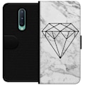 Miniatyrbillede 1 af 3: OnePlus 8 Tegnebogsetui Marmor Hvid