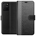 Miniatyrbillede 1 af 3: Samsung Galaxy S10 Lite Tegnebogsetui Sort & Grå Læder