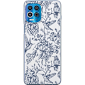 Pikkukuva 1 / 3: Motorola Edge S Läpinäkyvä kuori Kukat & Linnut - Romanttin