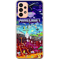 Miniatyrbillede 1 af 3: Samsung Galaxy A23 Gennemsigtig cover MineCraft