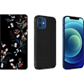 Miniatyrbillede 3 af 9: Apple iPhone 12  Tegnebogsetui Blomster