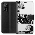 Pikkukuva 1 / 3: Xiaomi Mi 10T 5G Lompakkokotelo Leopard Faces
