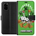 Pikkukuva 1 / 3: Samsung Galaxy S20+ Lompakkokotelo Minecraft Boom