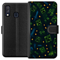 Miniatyrbillede 1 af 3: Samsung Galaxy A40 Tegnebogsetui Minecraft Dungeons Mob