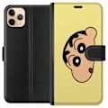 Miniatyrbillede 1 af 3: Apple iPhone 11 Pro Max Tegnebogsetui Peeking Shinchan