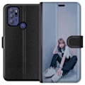 Pikkukuva 1 / 3: Motorola Moto G60S Lompakkokotelo Lisa from Blackpink – K-pop Style Icon