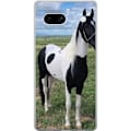 Miniatyrbillede 1 af 3: Google Pixel 7a Gennemsigtig cover Hestemagi - stiliseret hest i en rolig farveskala