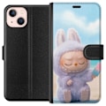 Miniatyrbillede 1 af 3: Apple iPhone 13 mini Tegnebogsetui Labubu Lyserød Stemning