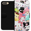 Pikkukuva 1 / 3: Huawei Y6 (2018) Lompakkokotelo Kawaii Sanrio Crew