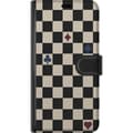 Miniatyrbillede 1 af 2: Kompatibel Tegnebogsetui til Motorola Moto E14 Sort kortskak sort