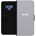 Pikkukuva 1 / 3: Samsung Galaxy Note9 Lompakkokotelo Lila Blomminimalismi - tyylikäs kukkakuva lila taustalla