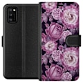 Miniatyrbillede 1 af 3: Samsung Galaxy A41 Tegnebogsetui Blomster