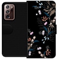 Miniatyrbilde 1 av 3: Samsung Galaxy Note20 Ultra Lommeboketui Blomster