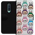 Miniatyrbillede 1 af 3: OnePlus 8 Tegnebogsetui Labubu Macaron Monster - Nuttet Samlefigur med Stil
