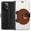 Pikkukuva 1 / 3: Xiaomi Redmi Note 12 Pro Lompakkokotelo line friends brown