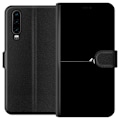 Miniatyrbillede 1 af 3: Huawei P30 Tegnebogsetui Minimalistiske fugle sort