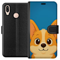 Pikkukuva 1 / 3: Huawei P20 lite Lompakkokotelo Hello Corgi