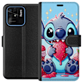 Miniatyrbild 1 av 3: Xiaomi Redmi 10C Plånboksfodral Strawberry Stitch