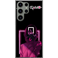 Pikkukuva 1 / 3: Samsung Galaxy S23 Ultra Läpinäkyvä kuori Squid Game Teema Suosittu Sarja Motiivi Graafinen Ikoninen Suunnittelu Aasialainen Popkulttuuri Jännitys
