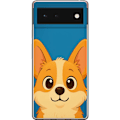 Pikkukuva 1 / 3: Google Pixel 6 Läpinäkyvä kuori Hello Corgi