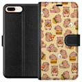 Pikkukuva 1 / 3: Apple iPhone 7 Plus Lompakkokotelo Kawaii capybara puhelinkotelo useilla söpöillä hahmoilla