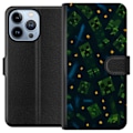 Miniatyrbild 1 av 4: Apple iPhone 13 Pro Plånboksfodral Minecraft Dungeons Mob