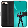 Miniatyrbillede 1 af 3: Apple iPhone 8 Plus Tegnebogsetui sort ridder fortnite