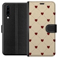 Pikkukuva 1 / 3: Huawei P30 Lompakkokotelo Sydänverkko