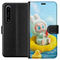 Miniatyrbilde 1 av 3: Sony Xperia 1 IV Lommeboketui Labubu Stripe Attack - Striper m