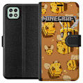 Miniatyrbillede 1 af 3: Samsung Galaxy A22 5G Tegnebogsetui Minecraft Bi