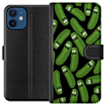 Miniatyrbild 1 av 3: Apple iPhone 12  Plånboksfodral Rick and Morty - Pickle Rick