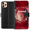 Miniatyrbillede 1 af 3: Apple iPhone 11 Pro Max Tegnebogsetui Arsenal Fodbold
