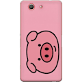 Pikkukuva 1 / 3: Sony Xperia Z3 Compact Läpinäkyvä kuori Kawaii Piggy