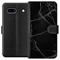 Miniatyrbillede 1 af 3: Google Pixel 7a Tegnebogsetui Sort marmor