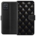 Pikkukuva 1 / 3: Samsung Galaxy A71 Lompakkokotelo Nahka Musta