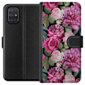 Miniatyrbillede 1 af 3: Samsung Galaxy A71 Tegnebogsetui Blomster