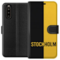 Miniatyrbillede 1 af 3: Sony Xperia 10 II Tegnebogsetui Stockholm – fodbold